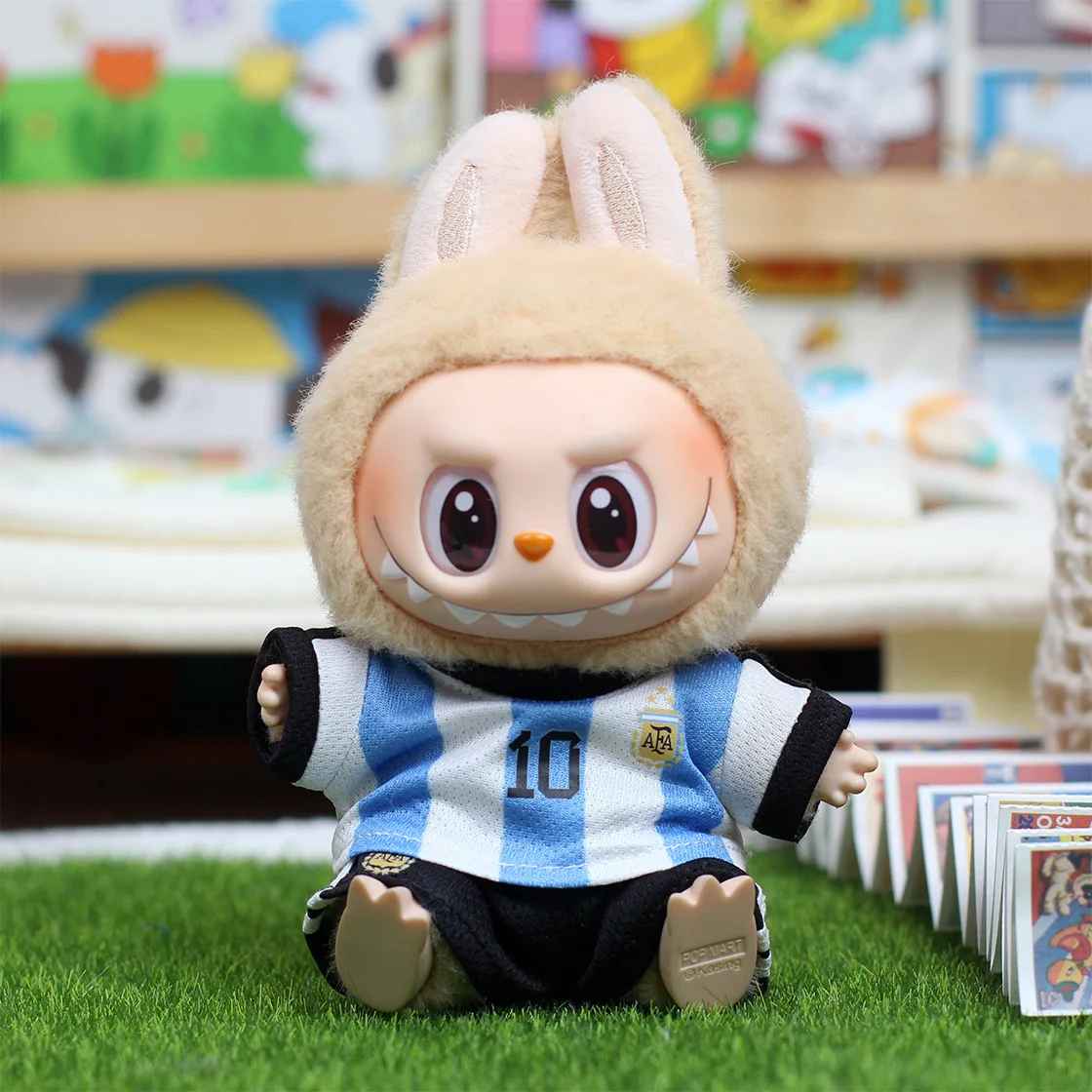 Limited Edition Labubu Argentinien Trikot
