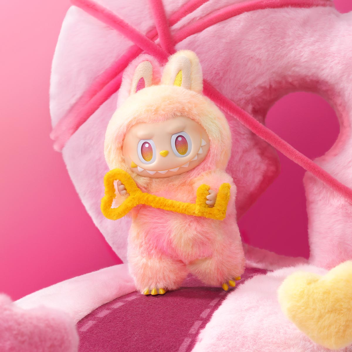 Pop Mart Labubu The Monsters Big Into Energy Series Vinyl Plush Pendant Blind Box